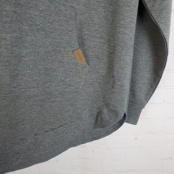 NEW Maurices Womens State Homeward Sweatshirt Sz L Gray Fleece Long NH Hoodie - Picture 5 of 12